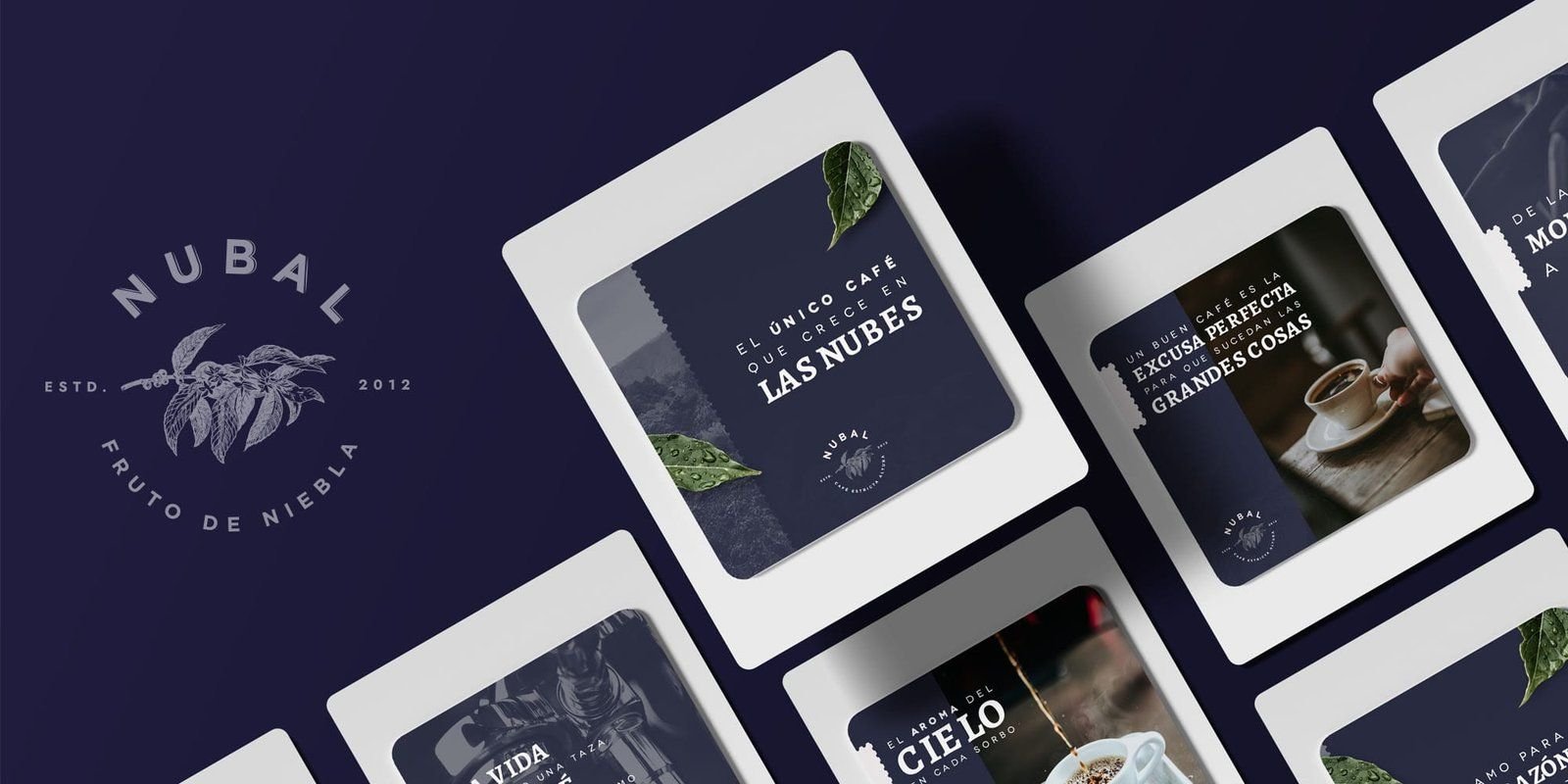 Posts from the Nubal digital campaign