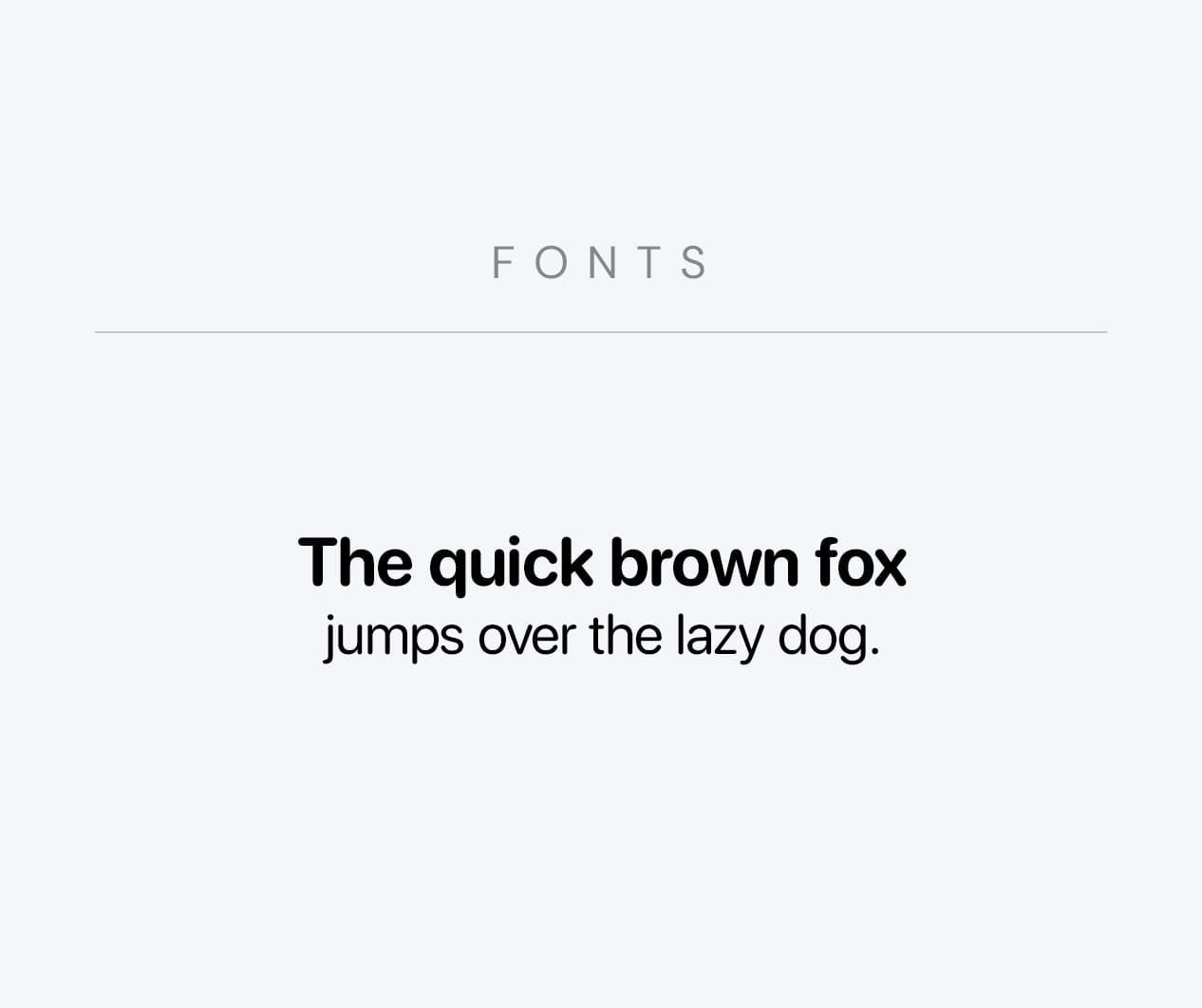 Words game typography